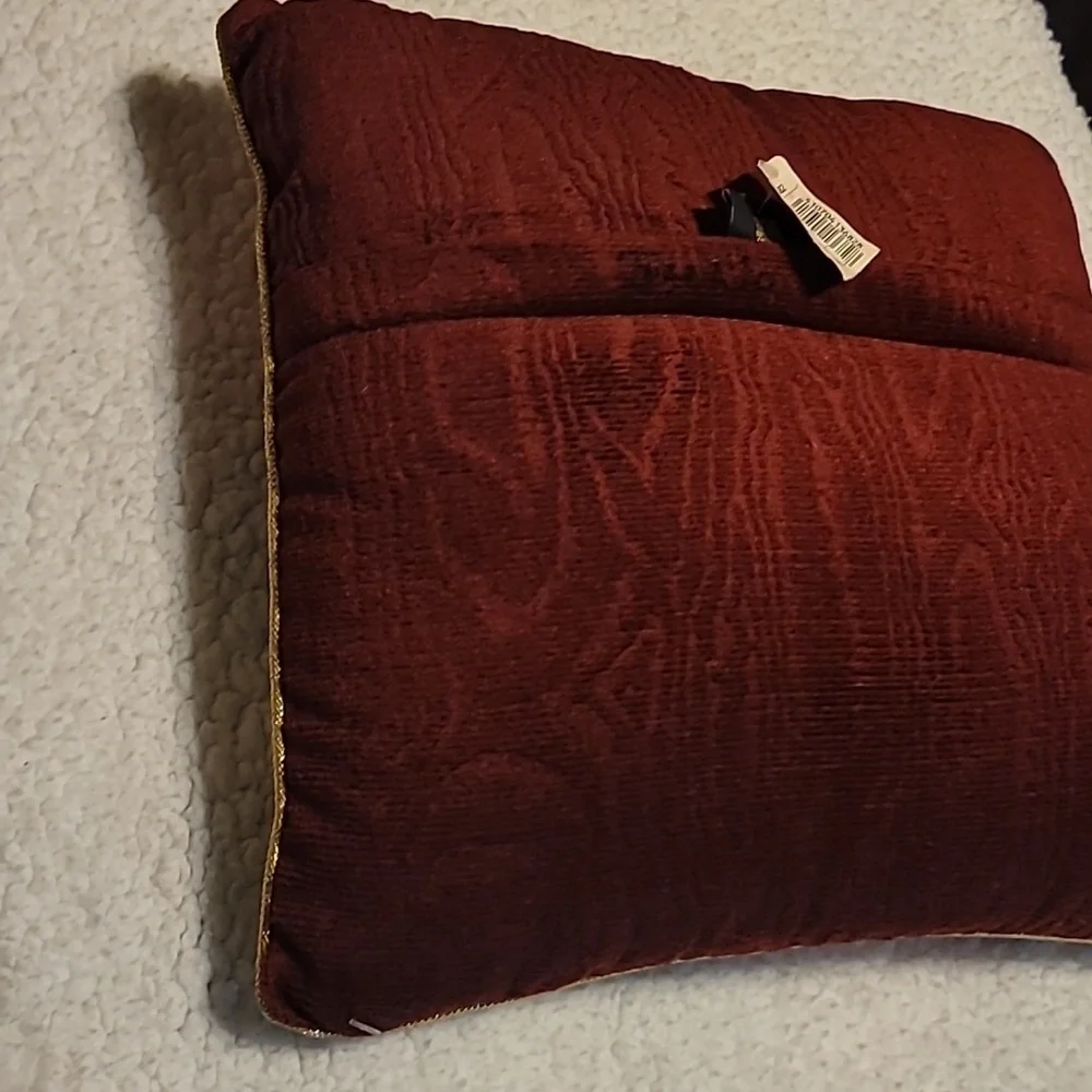 Vintage burgundy red